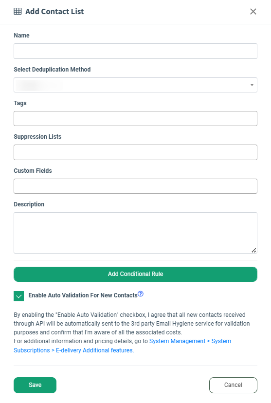 Contact Lists 1