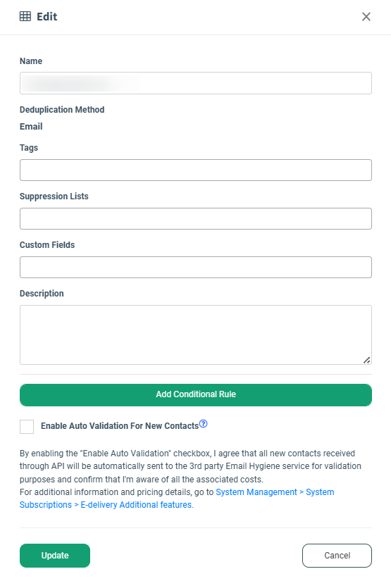 Contact Lists 2