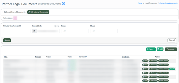Partner Legal Documents 1