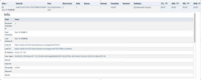 call tracking summary 8