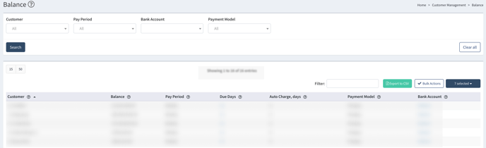 customer balance 1-1
