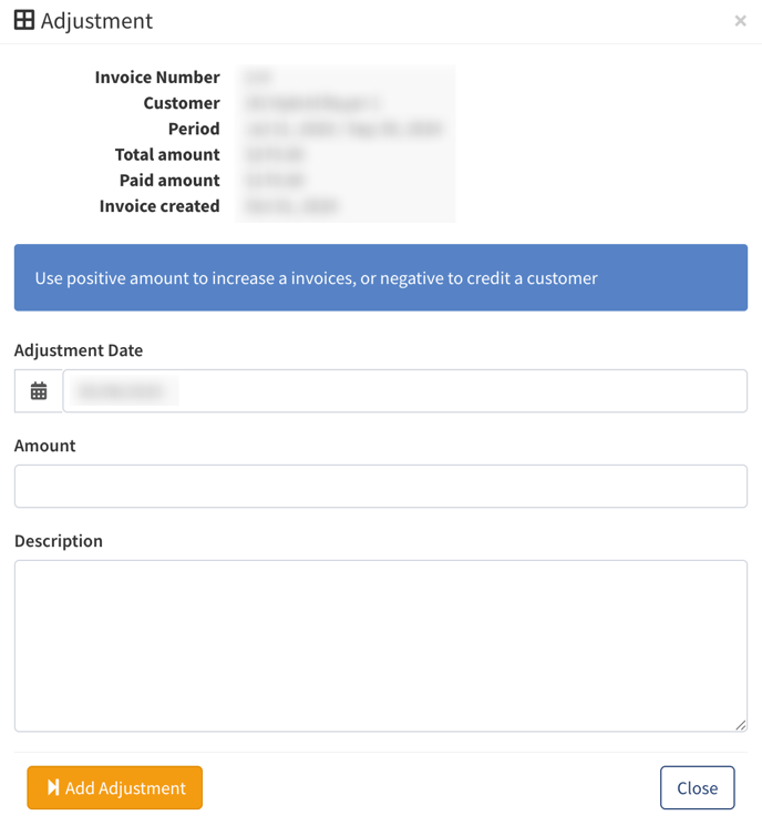 customer invoices 4