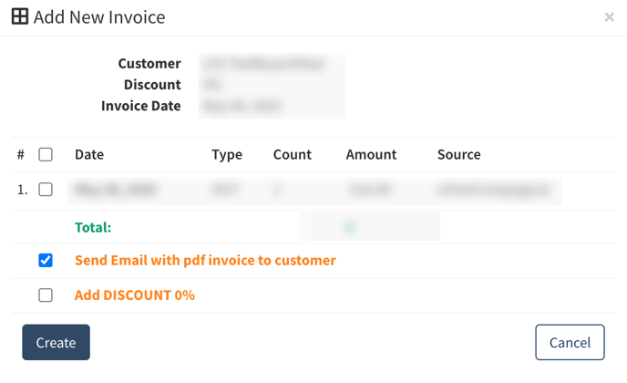 customer invoices 9