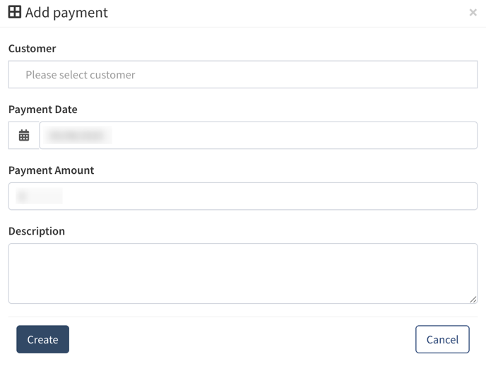 customer payments 2