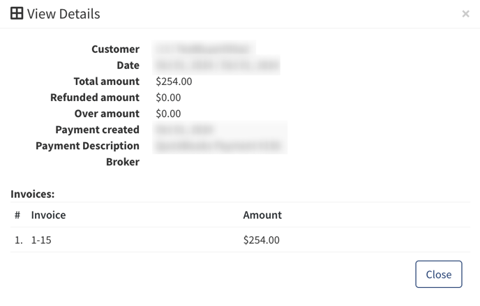 customer payments 3