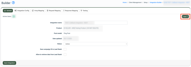 integration builder logs 1