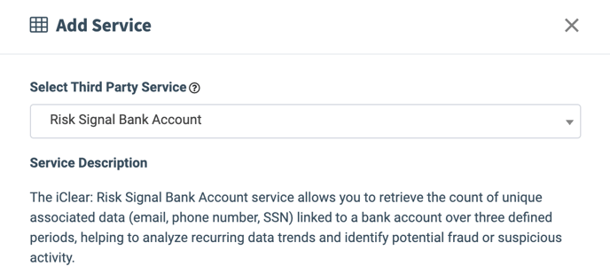 risk signal bank account 1-1