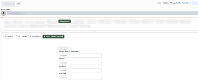 smart tree bucket bank tab