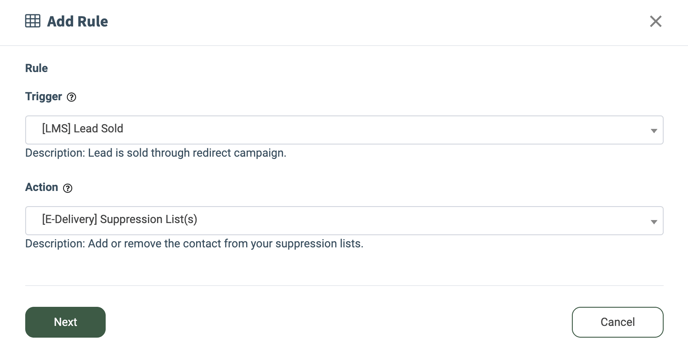 supression lists 1