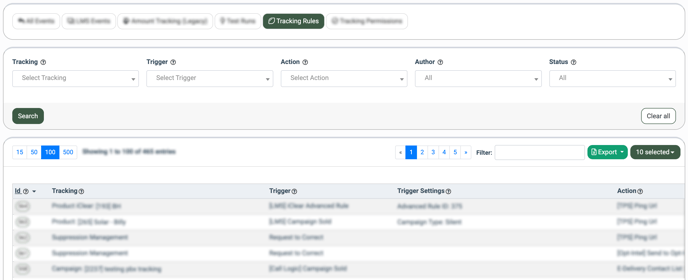 tracking log 5