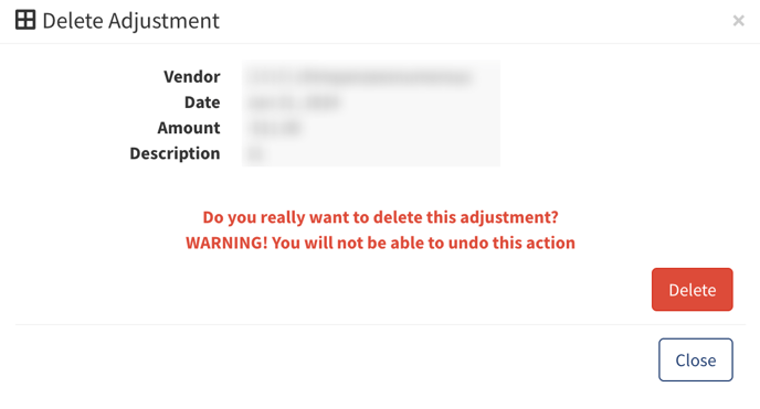 vendor adjustments 4
